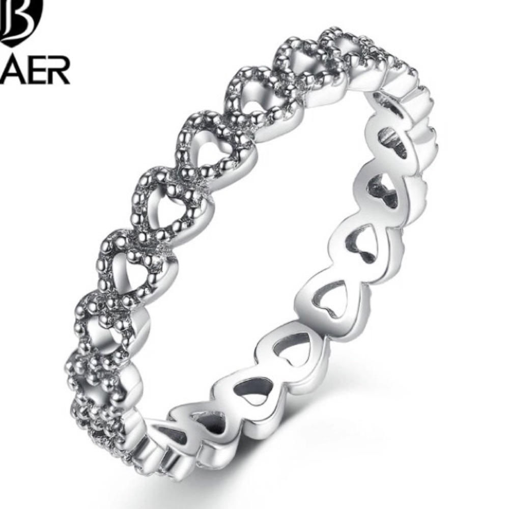 Pandora linked love ring